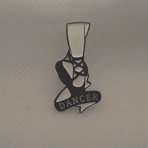 🧁 3/$30 Dancer Ballet Shoes Enamel Pin NEW